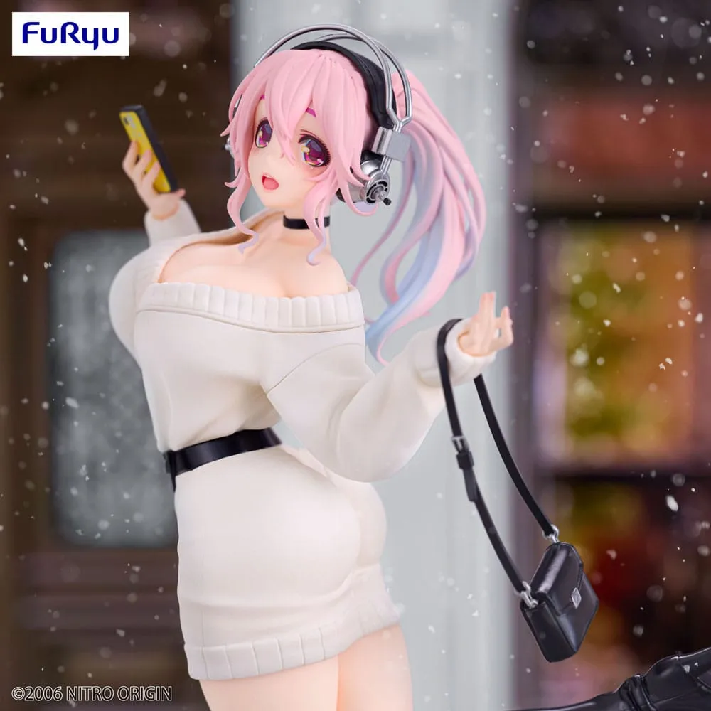 Conbini - Super Sonico Trio-Try-iT PVC Statue Winter Memory Ver. 21 cm